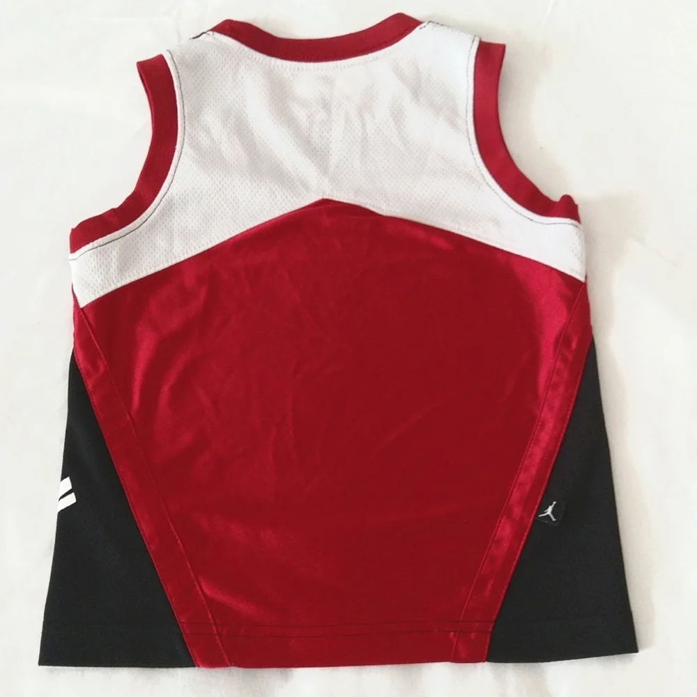 JORDAN A I R - black , red ,& white boys matching active, sports sets size 4 . - Picture 7 of 14